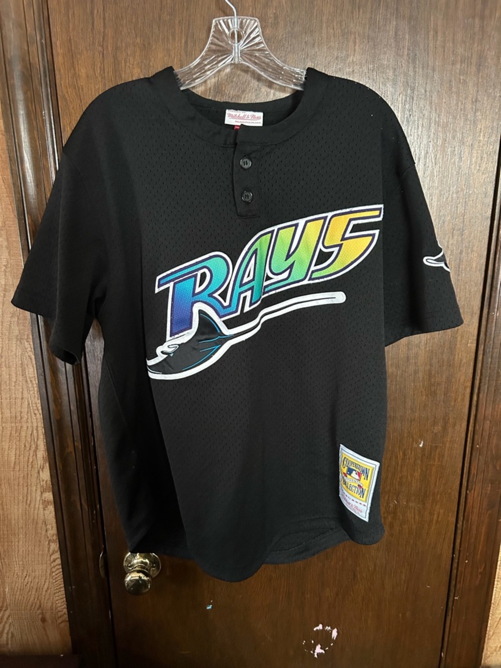 Mitchell & Ness Black Rays Short-Sleeve Jersey